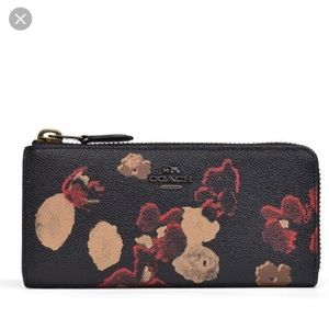 Floral Coach Wallet